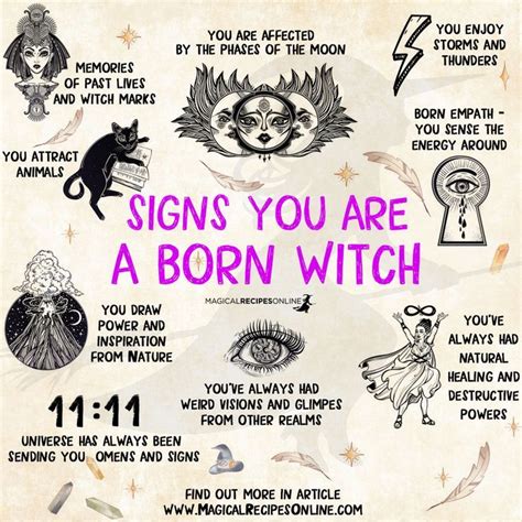 Signs you are aq witch